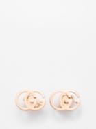 Gucci - Gg 18kt Rose-gold Earrings - Womens - Rose Gold