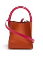 Matchesfashion.com Sophie Hulme - Nano Albion Cube Shoulder Bag - Womens - Tan Multi