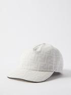 Fendi - Ff-print Canvas Baseball Cap - Mens - White