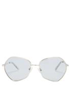 Matchesfashion.com Le Specs - Escadrille Tinted Sunglasses - Womens - Grey