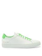 Matchesfashion.com Common Projects - Retro Low Top Leather Trainers - Mens - Green White