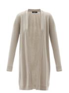 Matchesfashion.com Lisa Yang - Elena Open-front Cashmere Cardigan - Womens - Mid Grey