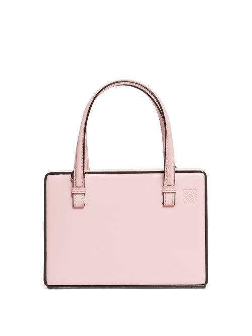 Matchesfashion.com Loewe - Postal Small Leather Bag - Womens - Pink