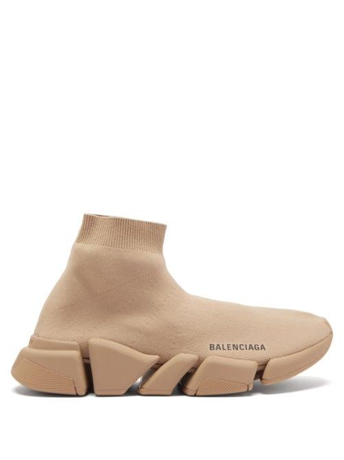 Matchesfashion.com Balenciaga - Speed 2.0 Trainers - Womens - Beige