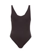 Matchesfashion.com Jade Swim - Contour Scoop-back Swimsuit - Womens - Black