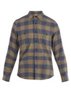 Faherty Seasons Checked Cotton-flannel Shirt