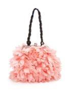 Marni Floral Mini Organza-appliqu Embellished Bag
