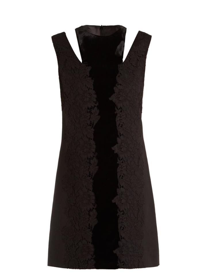 Valentino Cut-out Lace Dress