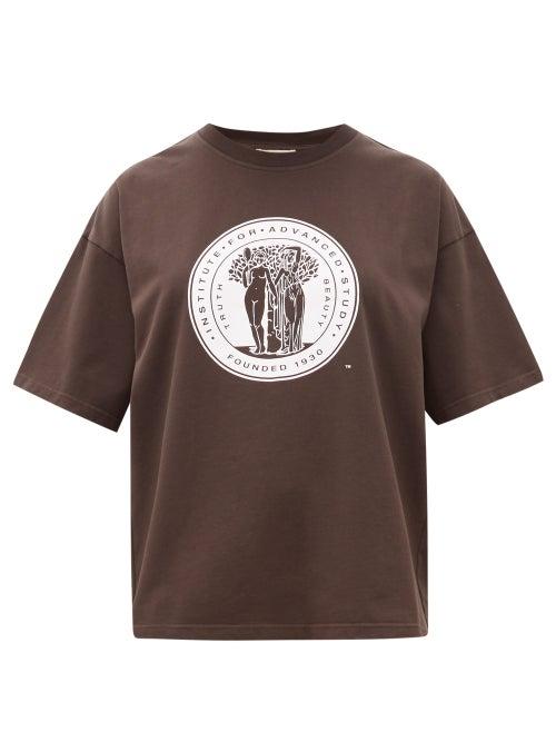 Matchesfashion.com Phipps - Institute For Advanced Study Cotton T Shirt - Womens - Black