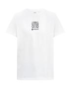 Matchesfashion.com Burberry - Montage-print Cotton-jersey T-shirt - Mens - White Black
