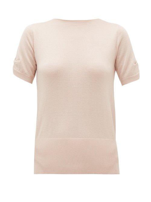 Matchesfashion.com Max Mara - Osteo Sweater - Womens - Light Pink