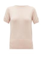 Matchesfashion.com Max Mara - Osteo Sweater - Womens - Light Pink