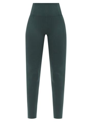 Ladies Activewear Girlfriend Collective - High-rise Compression Leggings - Womens - Green