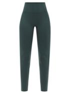 Ladies Activewear Girlfriend Collective - High-rise Compression Leggings - Womens - Green
