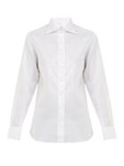 Matchesfashion.com Giuliva Heritage Collection - Elvira Cotton Oxford Shirt - Womens - White