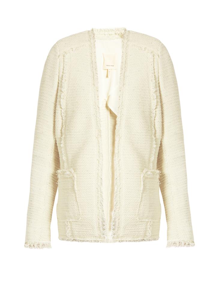 Rebecca Taylor Sparkle Stretch-tweed Blazer