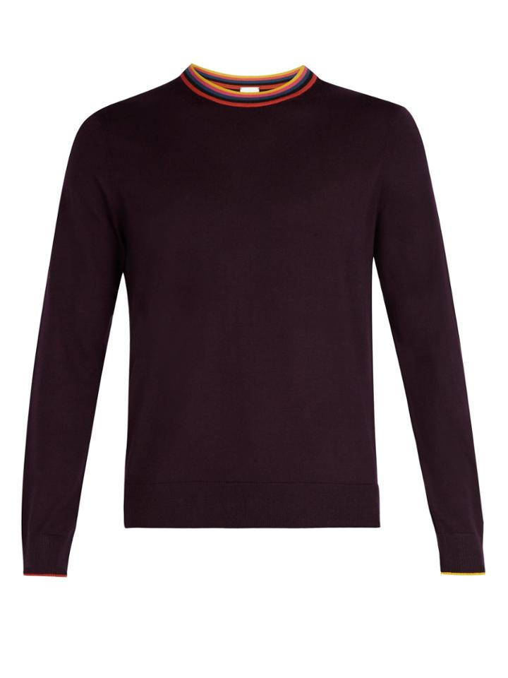Paul Smith Artist Stripe Wool Sweater