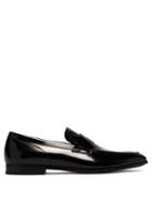 Matchesfashion.com Tod's - High Shine Leather Penny Loafers - Mens - Black