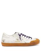 Matchesfashion.com Golden Goose - Superstar Leather Trainers - Mens - White Multi