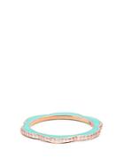 Raphaele Canot Happy Deco Diamond, Enamel & Rose-gold Ring