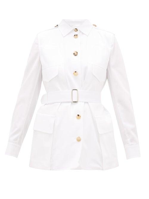 Matchesfashion.com Max Mara - Orfeo Jacket - Womens - White