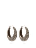 Matchesfashion.com Etro - Crystal-embellished Hoop Earrings - Womens - Crystal