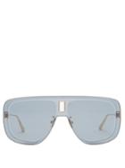 Matchesfashion.com Dior - Ultradior Aviator Acetate Sunglasses - Womens - Blue