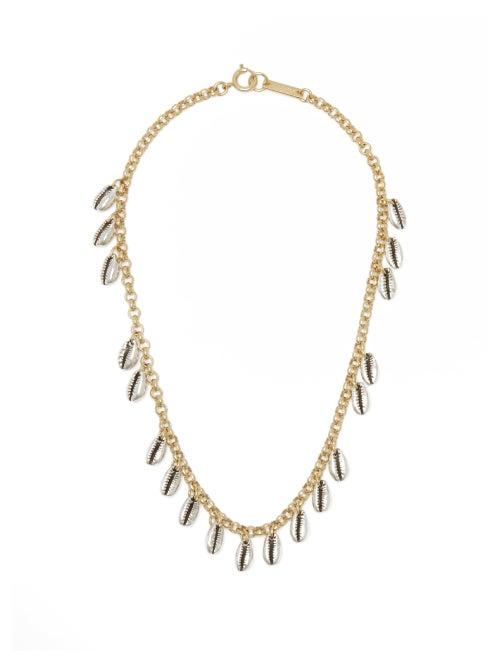 Matchesfashion.com Isabel Marant - Amer Shell Charm Choker - Womens - Silver