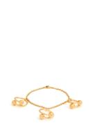 Matchesfashion.com Jw Anderson - Double Sphere Gold Plated Bracelet - Womens - Gold