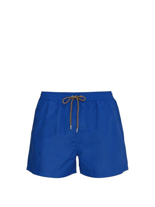 Matchesfashion.com Paul Smith - Classic Fit Swim Shorts - Mens - Blue