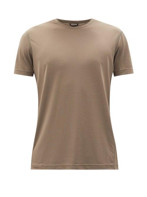 Matchesfashion.com Reigning Champ - Training Deltapeak 90-jersey T-shirt - Mens - Brown
