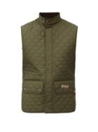 Matchesfashion.com Belstaff - Diamond-quilted Recycled-shell Gilet - Mens - Khaki