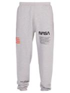 Heron Preston Nasa-embroidered Cotton Track Pants
