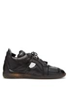 Matchesfashion.com Maison Margiela - Collage Deconstructed Low Top Trainers - Mens - Black