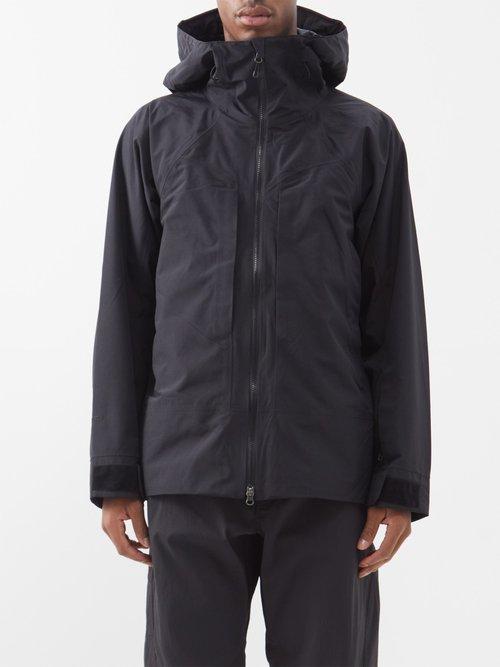 Goldwin - Hooded Gore-tex Ski Jacket - Mens - Black