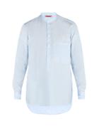 Barena Venezia Granddad-collar Cotton-poplin Shirt