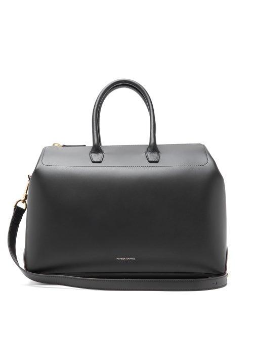 Matchesfashion.com Mansur Gavriel - Travel Small Leather Bag - Womens - Black Multi