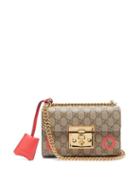 Gucci - Saint Valentine Gg-supreme Canvas Cross-body Bag - Womens - Beige Multi