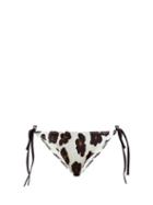 Matchesfashion.com Solid & Striped - Charlotte Leopard Print Bikini Briefs - Womens - Leopard