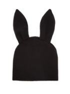 Matchesfashion.com Comme Des Garons Shirt - Bunny Ears Fleece Beanie - Mens - Black