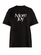 Matchesfashion.com Christopher Kane - More Joy Printed Cotton T Shirt - Womens - Black