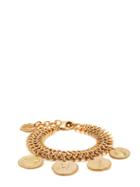 Matchesfashion.com Ancient Greek Sandals - Charm Embellished Chain Anklet - Womens - Gold