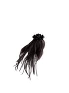 Matchesfashion.com Simone Rocha - Crystal Embellished Feather Hair Clip - Womens - Black