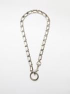 Balenciaga - Element Chain Choker Necklace - Womens - Silver