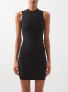 Victoria Beckham - Vb Body Jersey Mini Dress - Womens - Black