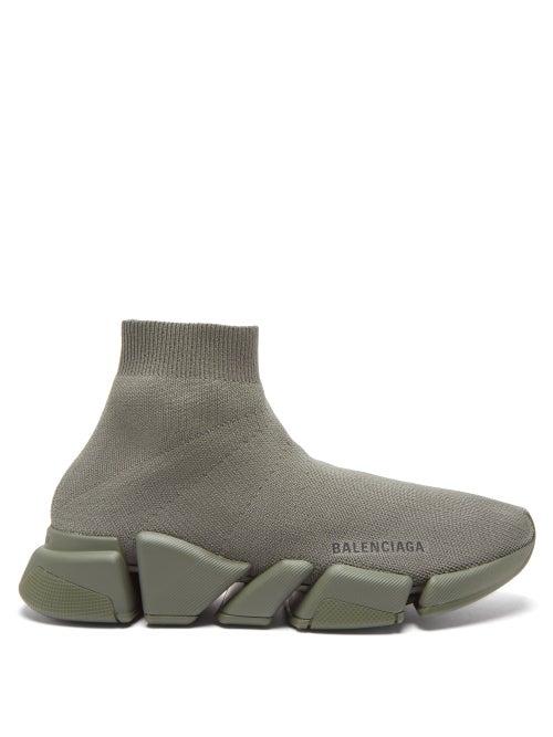 Balenciaga - Speed 2.0 Trainers - Womens - Khaki