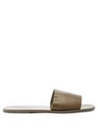 Matchesfashion.com Ancient Greek Sandals - Midas Leather Slides - Mens - Khaki