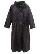 Isabel Marant Toile - Dunao High-neck Recycled-fibre Parka - Womens - Black