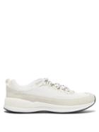 Matchesfashion.com A.p.c. - Jay Reflective Suede-trimmed Trainers - Mens - White