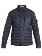 Stone Island Logo-patch Quilted-down Jacket